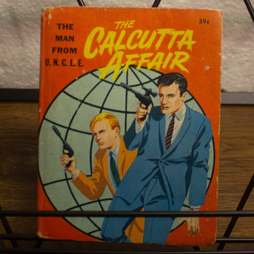 Vintage BIg Little Book The Man from UNCLE The Calcutta Affair